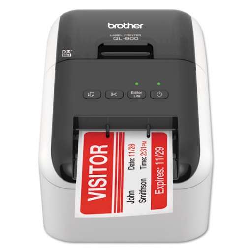 Picture of Ql-800 High-Speed Professional Label Printer, 93 Labels/min Print Speed, 5 X 8.75 X 6