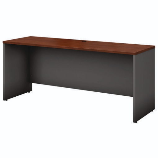 Picture of series c collection 72w credenza shell, 71.13w x 23.38d x 29.88h, hansen cherry