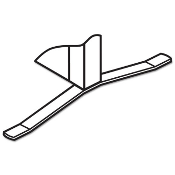Picture of Verse T-Base Foot Connecting Hardware, Gray