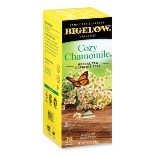 Picture of Single Flavor Tea, Cozy Chamomile, 28 Bags/box