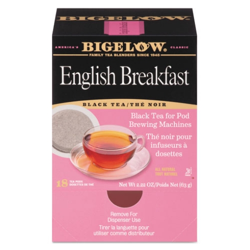 Picture of English Breakfast Tea Pods, 1.90 Oz, 18/box