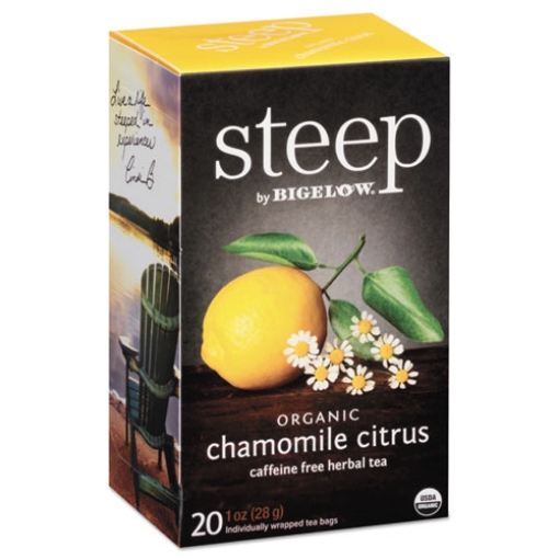 Picture of Steep Tea, Chamomile Citrus Herbal, 1 Oz Tea Bag, 20/box