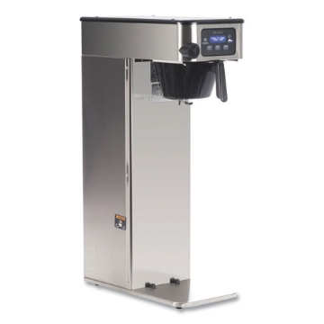 Picture of ICB Infusion Series Coffee Brewer, 38 Cups, Silver/Black, Ships in 7-10 Business Days