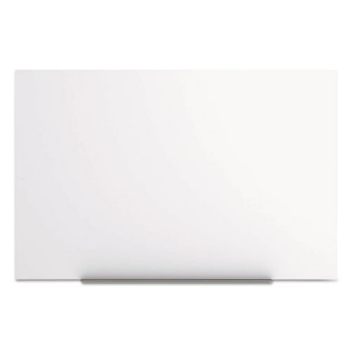 Picture of magnetic dry erase tile board, 29.5 x 45, white surface