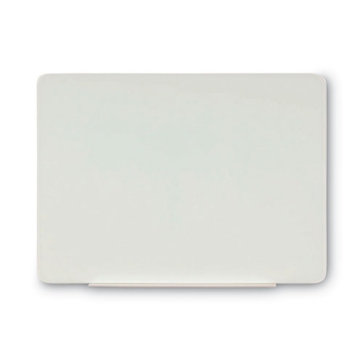 Picture of Magnetic Glass Dry Erase Board, 48 x 36, Opaque White Surface