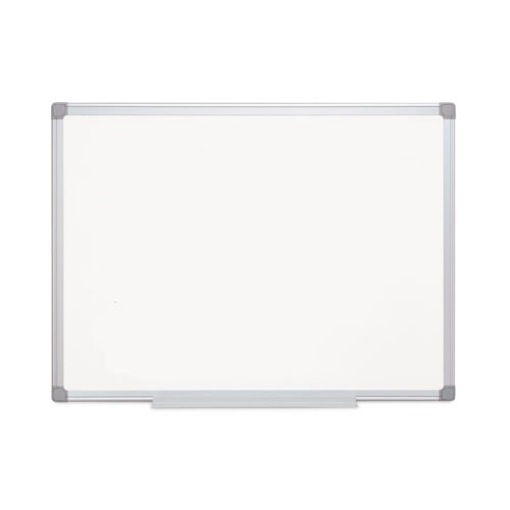 Picture of earth gold ultra magnetic dry erase boards, 24 x 36, white surface, silver aluminum frame