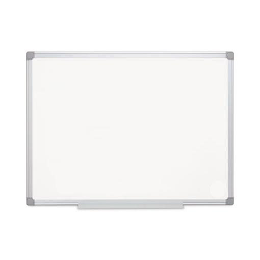 Picture of earth gold ultra magnetic dry erase boards, 36 x 48, white surface, silver aluminum frame