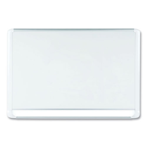 Picture of gold ultra magnetic dry erase boards, 48 x 36, white surface, white aluminum frame