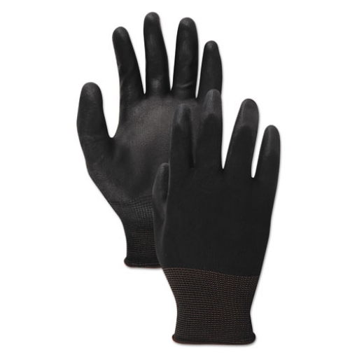 Picture of Palm Coated Cut-Resistant Hppe Glove, Salt And Pepper/black, Size 10 (x-Large), Dozen