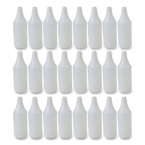 Picture of Embossed Spray Bottle, 32 Oz, Clear, 24/carton