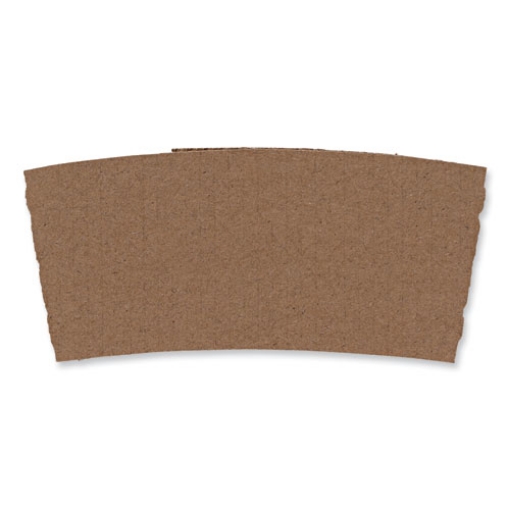 Picture of Cup Sleeves, Fits 10 Oz To 20 Oz Hot Cups, Kraft, 1,200/carton