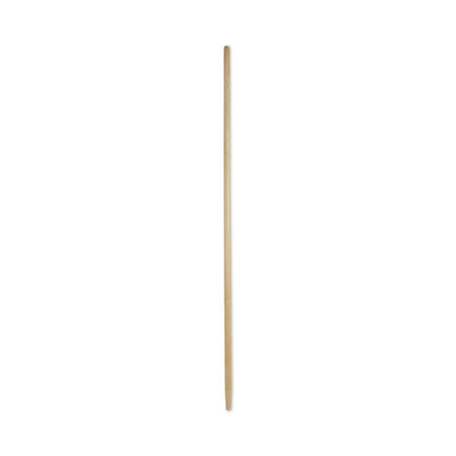 Picture of Tapered End Broom Handle, Lacquered Pine, 1.13" dia x 60", Natural