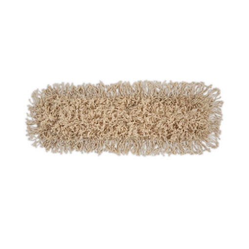 Picture of Industrial Dust Mop Head, Hygrade Cotton, 24w X 5d, White