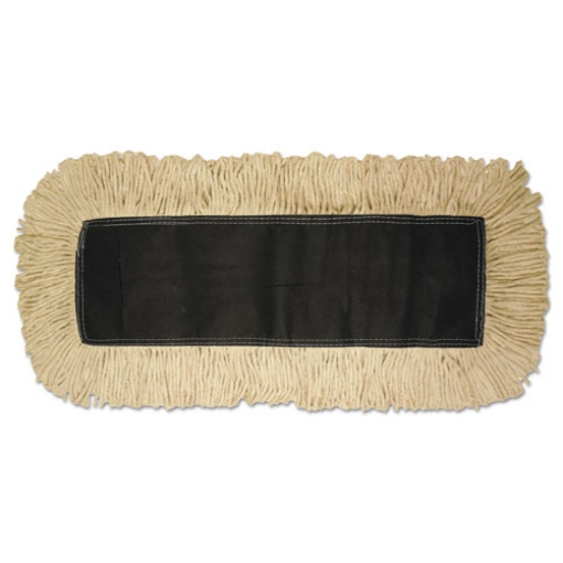 Picture of Disposable Dust Mop Head, Cotton, 18w X 5d