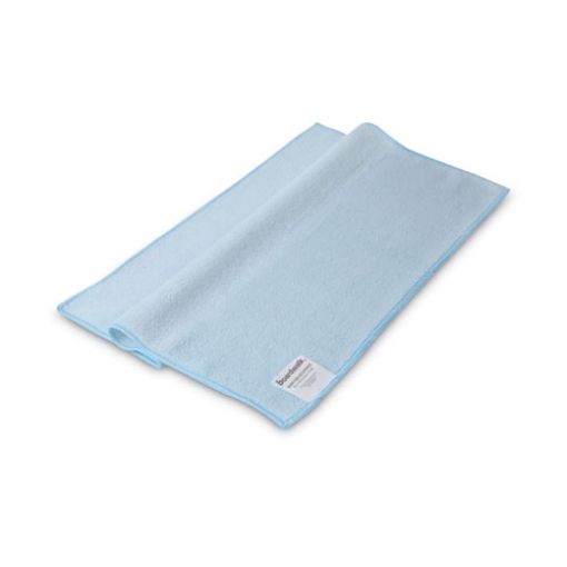 Picture of Microfiber Cleaning Cloths, 16 X 16, Blue, 24/pack