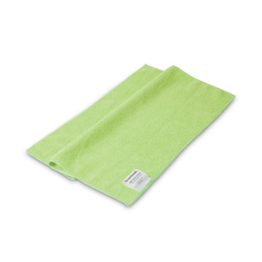 Picture of Microfiber Cleaning Cloths, 16 X 16, Green, 24/pack