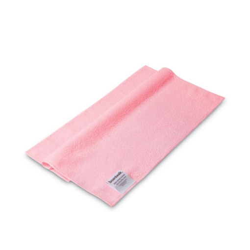 Picture of Microfiber Cleaning Cloths, 16 X 16, Pink, 24/pack