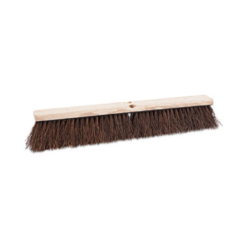 Picture of Floor Brush Head, 3.25" Natural Palmyra Fiber Bristles, 24" Brush