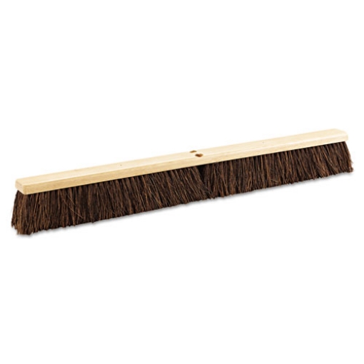 Picture of Floor Brush Head, 3.25" Brown Palmyra Fiber Bristles, 36" Brush