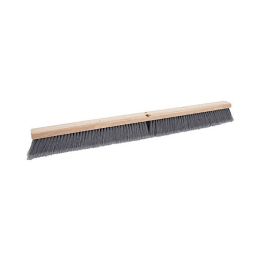 Picture of Floor Brush Head, 3" Gray Flagged Polypropylene Bristles, 36" Brush