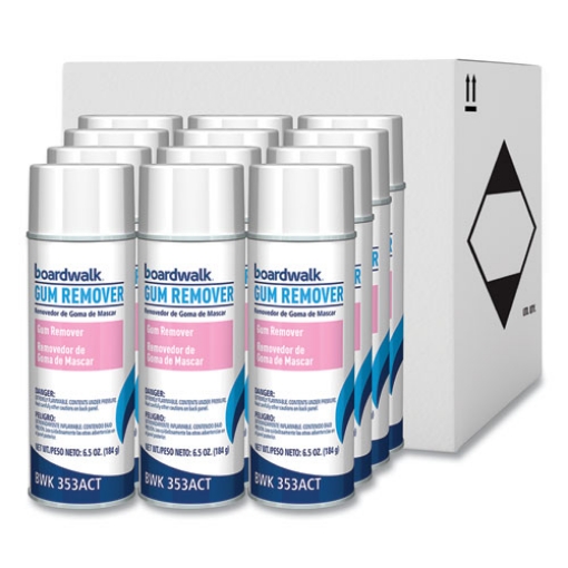 Picture of Chewing Gum and Candle Wax Remover, 6.5 oz Aerosol Spray, 12/Carton