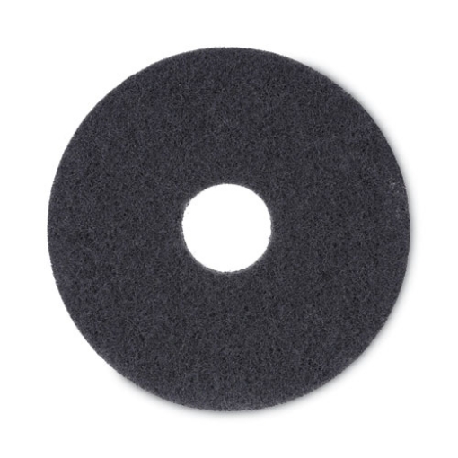 Picture of Stripping Floor Pads, 13" Diameter, Black, 5/carton