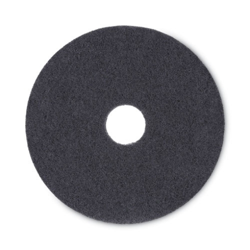 Picture of Stripping Floor Pads, 16" Diameter, Black, 5/carton