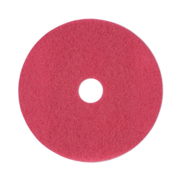 Picture of Buffing Floor Pads, 19" Diameter, Red, 5/carton