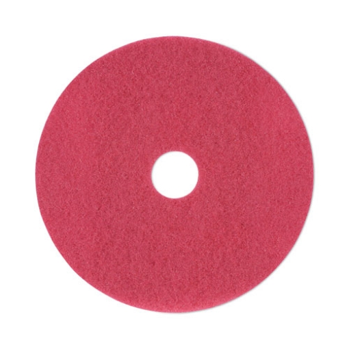 Picture of Buffing Floor Pads, 19" Diameter, Red, 5/carton