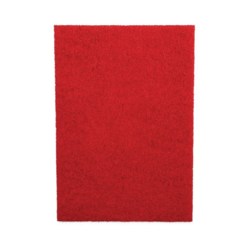 Picture of Buffing Floor Pads, 20 x 14, Red, 10/Carton