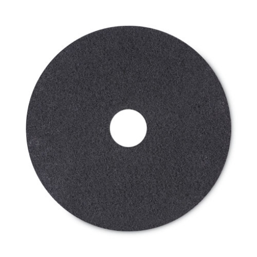 Picture of High Performance Stripping Floor Pads, 20" Diameter, Black, 5/carton