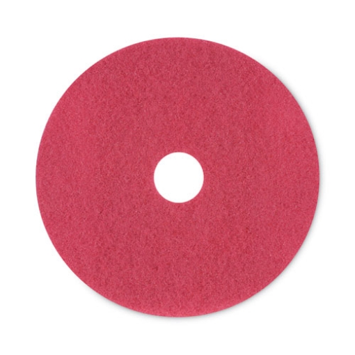 Picture of Buffing Floor Pads, 20" Diameter, Red, 5/carton