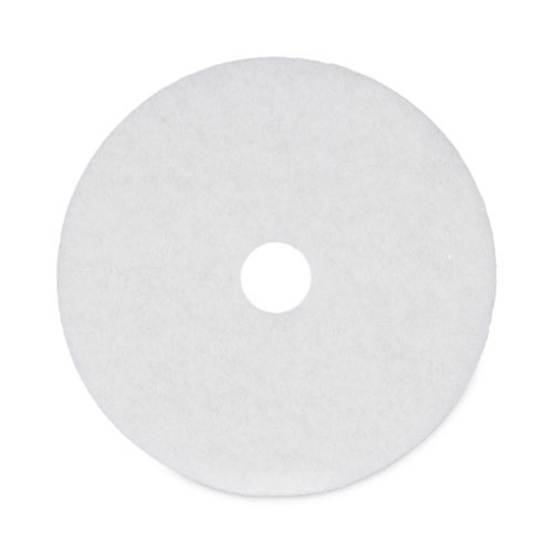 Picture of Polishing Floor Pads, 20" Diameter, White, 5/carton