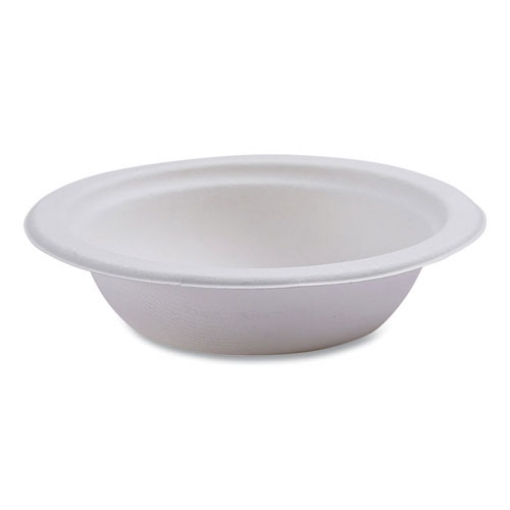 Picture of Renewable Sugarcane Bowls, 12 oz, Natural White, 50/Pack, 20 Packs/Carton