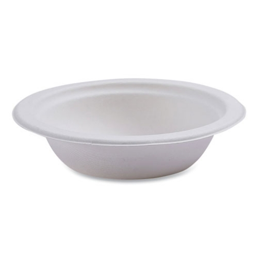 Picture of Renewable Sugarcane Bowls, 12 oz, Natural White, 50/Packs