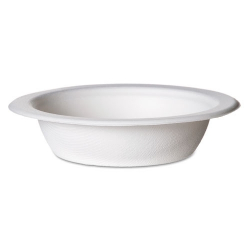 Picture of Renewable Sugarcane Bowls, 16 oz, Natural White, 50/Pack, 20 Packs/Carton