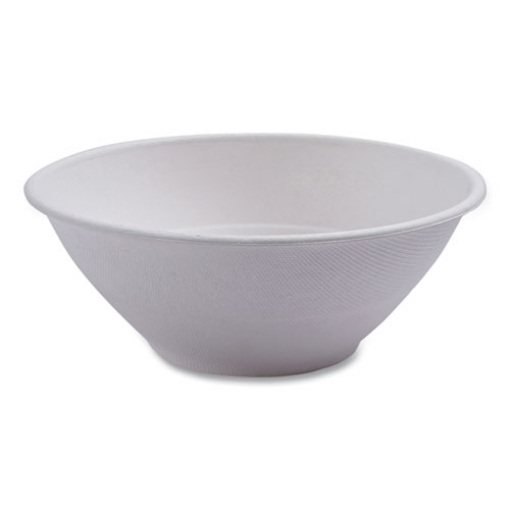 Picture of Vanguard Renewable and Compostable Sugarcane Bowls, 32 oz, White, 400/Carton