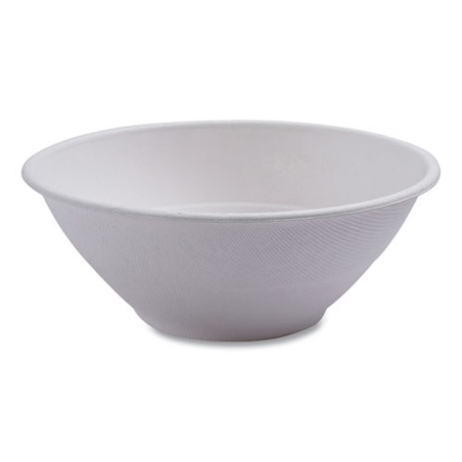 Picture of Vanguard Renewable and Compostable Sugarcane Bowls, 40 oz, White, 400/Carton