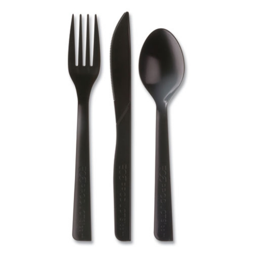 Picture of 100% Recycled Content Cutlery Kit - 6", 250/carton