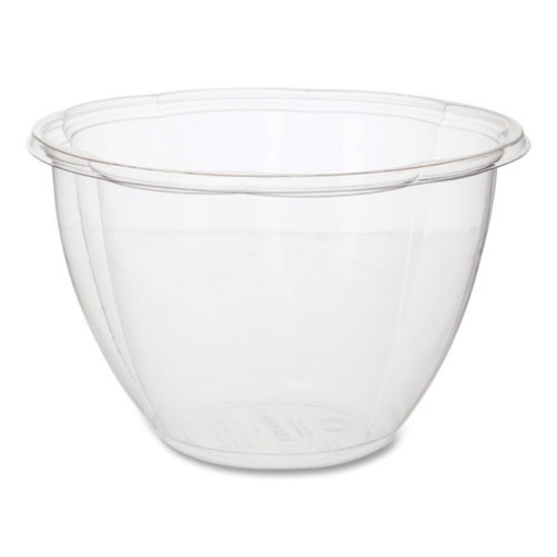 Picture of Salad Bowls, 48 oz, 6.69" Diameter x 4.38"h, Clear, Plastic, 300/Carton