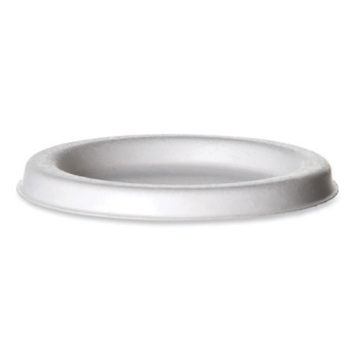 Picture of sugarcane portion cup lids, fits 2 oz portion cup, 2,500/carton