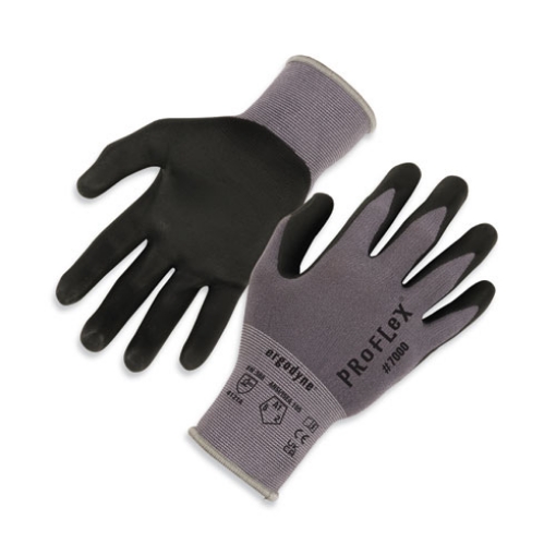 Picture of ProFlex 7000 Nitrile-Coated Gloves Microfoam Palm, Gray, 2X-Large, Pair, Ships in 1-3 Business Days