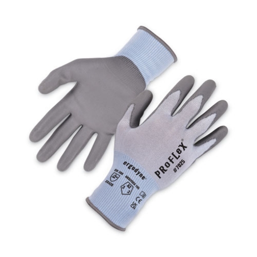 Picture of ProFlex 7025 ANSI A2 PU Coated CR Gloves, Blue, X-Large, 12 Pairs/Pack, Ships in 1-3 Business Days