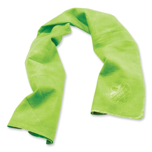 Picture of Chill-Its 6602 Evaporative PVA Cooling Towel, 29.5 x 13, One Size Fits Most, PVA, Hi-Vis Lime, Ships in 1-3 Business Days