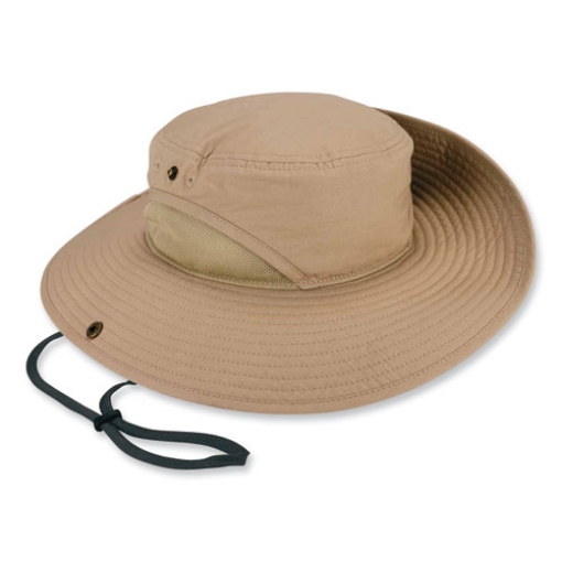 Picture of Chill-Its 8936 Lightweight Mesh Paneling Ranger Hat, Small/Medium, Khaki, Ships in 1-3 Business Days