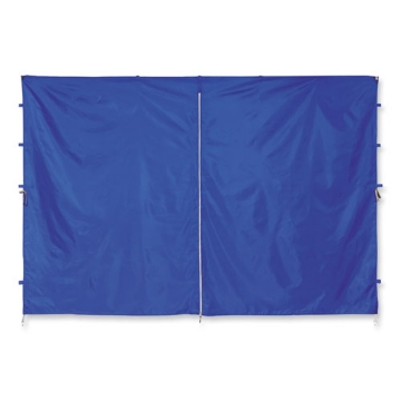 Picture of Shax 6096 Pop-Up Tent Sidewall with Zipper, Single Skin, 10 ft x 10 ft, Polyester, Blue, Ships in 1-3 Business Days