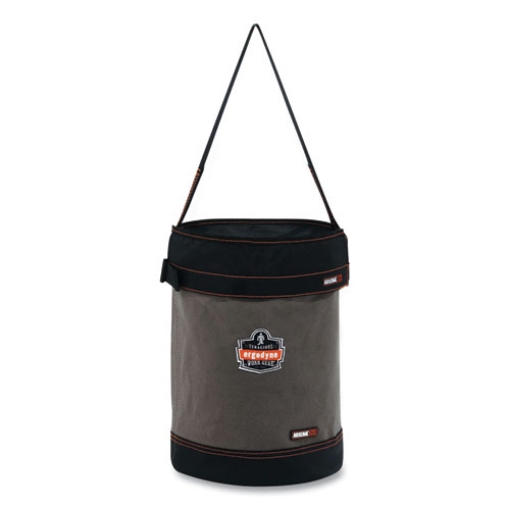 Picture of Arsenal 5930T Web Handle Canvas Hoist Bucket and Top, 150 lb, Gray, Ships in 1-3 Business Days