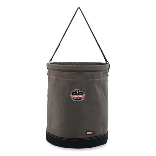 Picture of Arsenal 5935 Extra-Large Web Handle Canvas Hoist Bucket, 150 lb, Gray, Ships in 1-3 Business Days