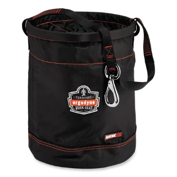Picture of Arsenal 5970 Swiveling Hook Nylon Hoist Bucket, 100 lb, Black, Ships in 1-3 Business Days