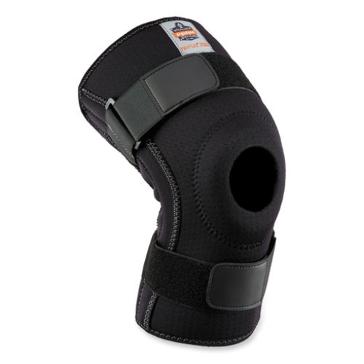 Picture of ProFlex 620 Open Patella Spiral Stays Knee Sleeve, Medium, Black, Ships in 1-3 Business Days